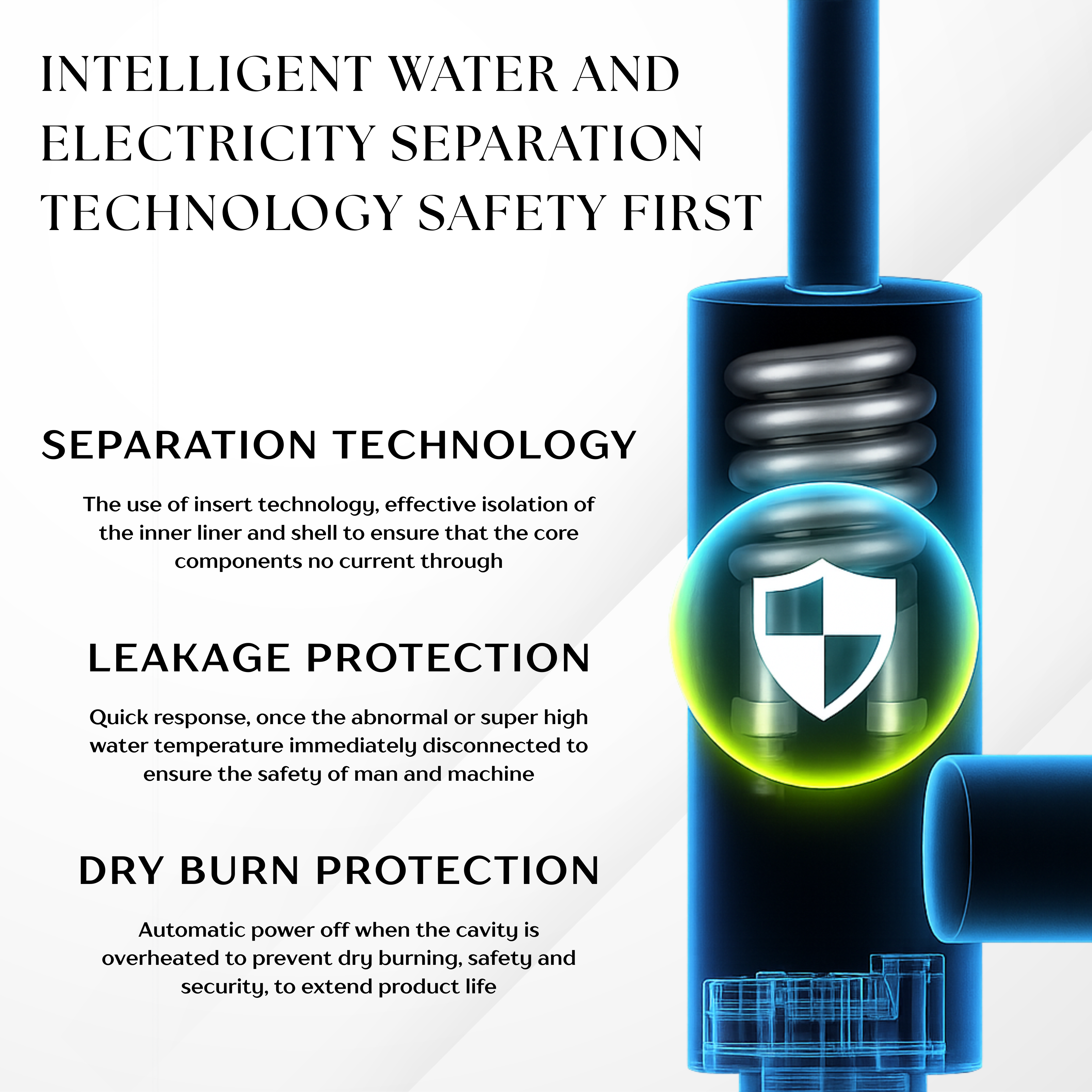 Fast Heating Electric Hot Water Faucet